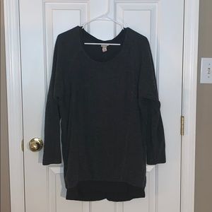 Grey fuzzy tunic